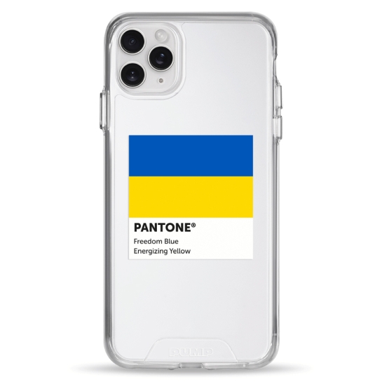 Чехол Pump Transparency Silver Button Case for iPhone 11 Pro Max Pantone - цена, характеристики, отзывы, рассрочка, фото 1