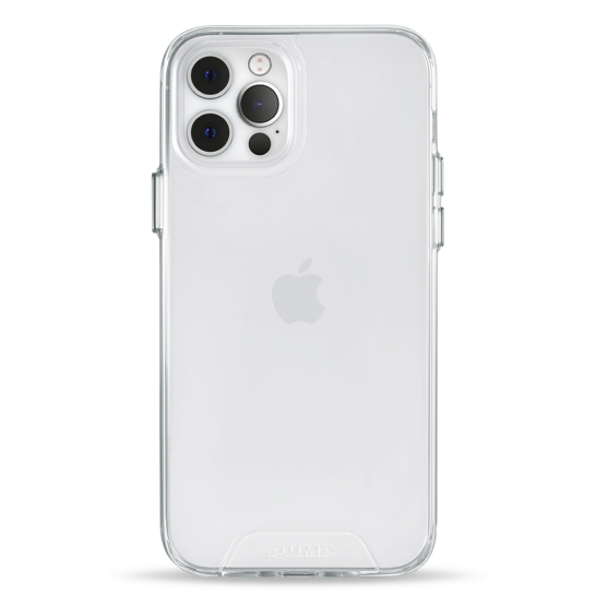 Чехол Pump Transparency Silver Button Case for iPhone 12/12 Pro Clear - цена, характеристики, отзывы, рассрочка, фото 1