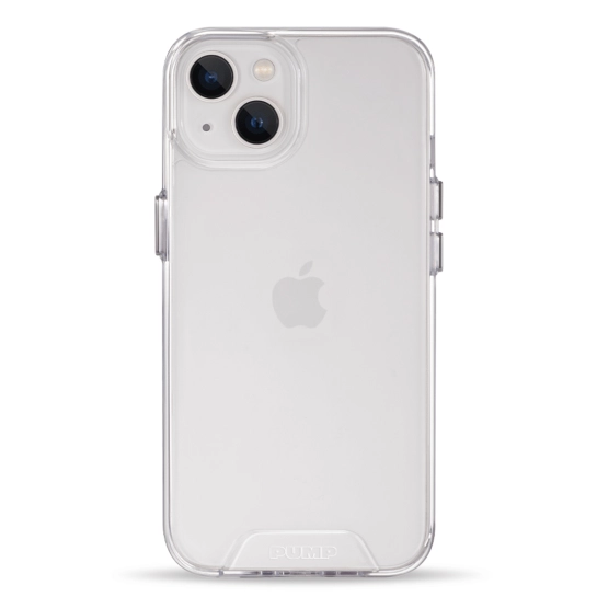 Чехол Pump Transparency Silver Button Case for iPhone 13 Clear