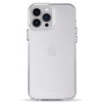 Чехол Pump Transparency Silver Button Case for iPhone 13 Pro Max Clear