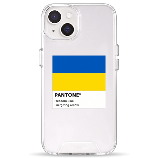 Чохол Pump Transparency Silver Button Case for iPhone 14 Pantone - цена, характеристики, отзывы, рассрочка, фото 1