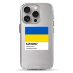 Чохол Pump Transparency Silver Button Case for iPhone 15 Pro Pantone