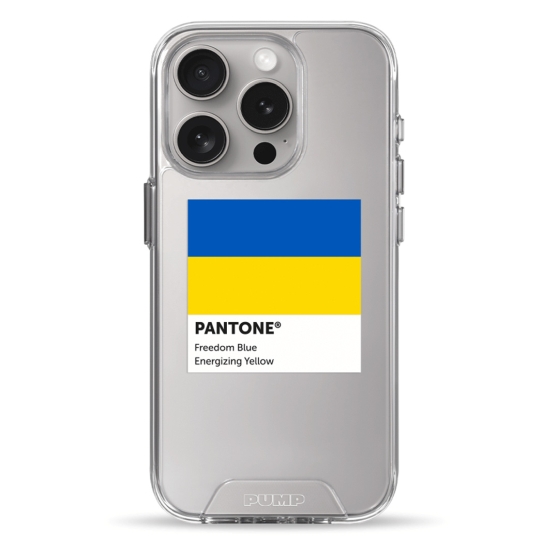 Чохол Pump Transparency Silver Button Case for iPhone 15 Pro Pantone - цена, характеристики, отзывы, рассрочка, фото 1