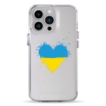 Чехол Pump Transparency Silver Button Case for iPhone 13 Pro Sertse Light Blue