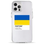 Чехол Pump Transparency Silver Button Case for iPhone 12 Pro Max Pantone