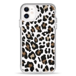 Чехол Pump Transparency Silver Button Case for iPhone 11 Leo Logo 02