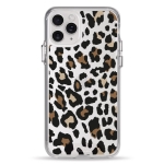Чехол Pump Transparency Silver Button Case for iPhone 11 Pro Leo Logo 02