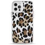 Чехол Pump Transparency Silver Button Case for iPhone 12/12 Pro Leo Logo 01