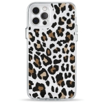 Чехол Pump Transparency Silver Button Case for iPhone 12/12 Pro Leo Logo 02