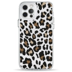 Чехол Pump Transparency Silver Button Case for iPhone 12/12 Pro Leo Logo 02