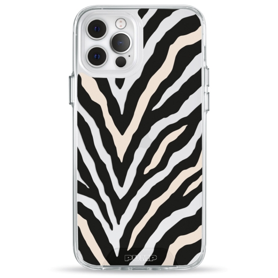 Чохол Pump Transparency Silver Button Case for iPhone 12/12 Pro Zebra Logo 02 - цена, характеристики, отзывы, рассрочка, фото 1