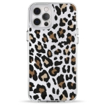 Чехол Pump Transparency Silver Button Case for iPhone 12 Pro Max Leo Logo 02