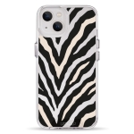 Чохол Pump Transparency Silver Button Case for iPhone 13 Zebra Logo 02