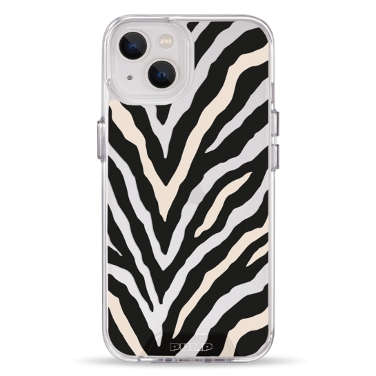 Чохол Pump Transparency Silver Button Case for iPhone 13 Zebra Logo 02 - ціна, характеристики, відгуки, розстрочка, фото 1
