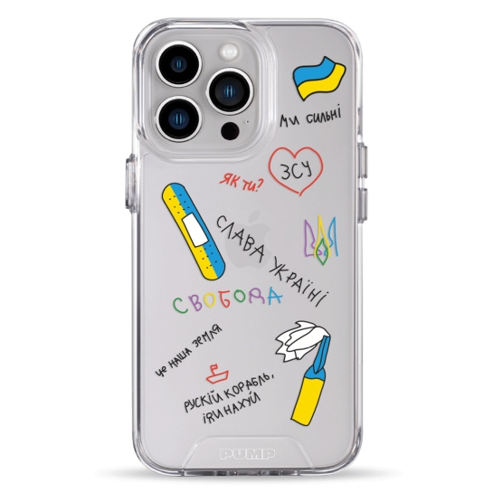 Чехол Pump Transparency Silver Button Case for iPhone 13 Pro Maliunochki - цена, характеристики, отзывы, рассрочка, фото 1