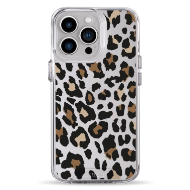 Чехол Pump Transparency Silver Button Case for iPhone 13 Pro Leo Logo 02 - цена, характеристики, отзывы, рассрочка, фото 1