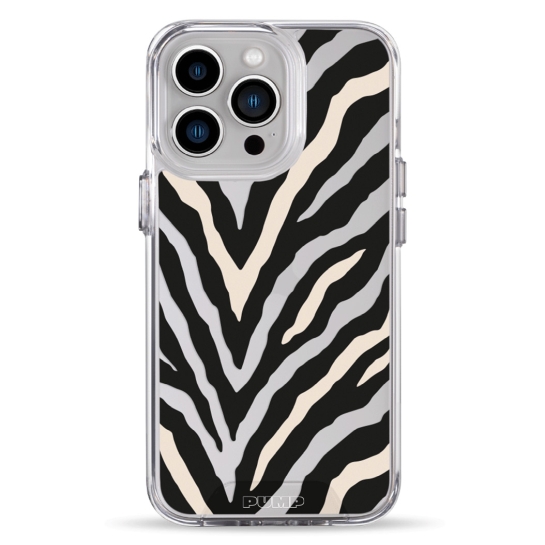 Чохол Pump Transparency Silver Button Case for iPhone 13 Pro Zebra Logo 02 - ціна, характеристики, відгуки, розстрочка, фото 1