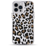 Чехол Pump Transparency Silver Button Case for iPhone 13 Pro Max Leo Logo 02