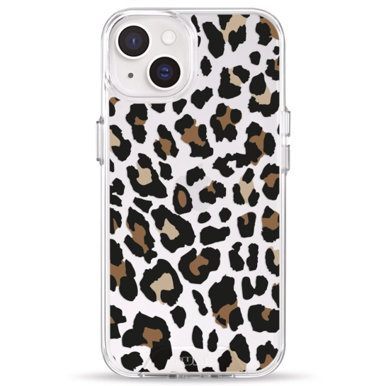 Чохол Pump Transparency Silver Button Case for iPhone 14 Leo Logo 02