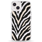 Чохол Pump Transparency Silver Button Case for iPhone 14 Zebra Logo 02