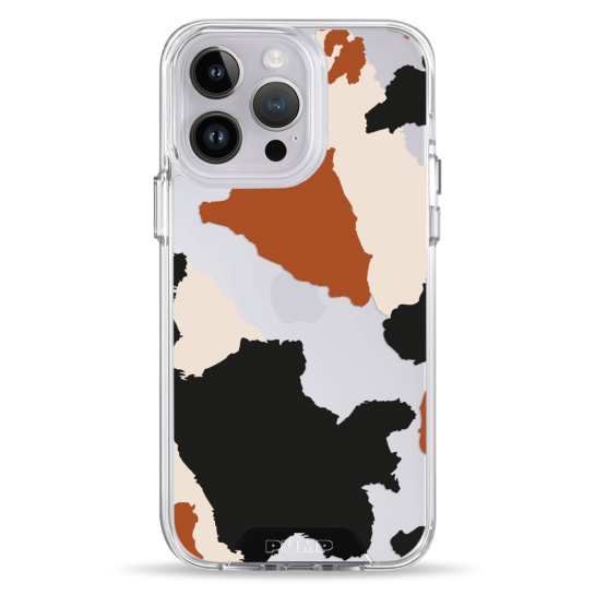 Чохол Pump Transparency Silver Button Case for iPhone 14 Pro Cow Logo 01 - цена, характеристики, отзывы, рассрочка, фото 1