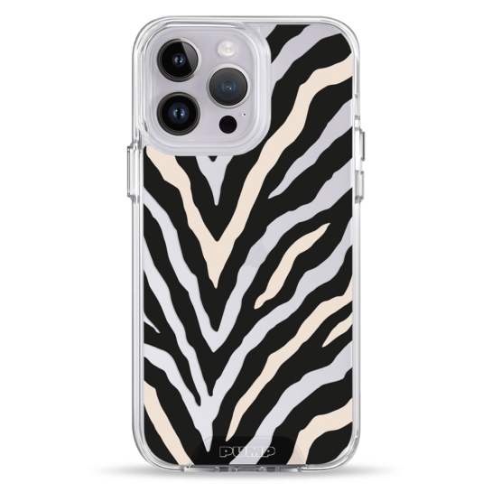 Чохол Pump Transparency Silver Button Case for iPhone 14 Pro Zebra Logo 02 - цена, характеристики, отзывы, рассрочка, фото 1