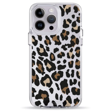 Чехол Pump Transparency Silver Button Case for iPhone 14 Pro Max Leo Logo 02 - цена, характеристики, отзывы, рассрочка, фото 1