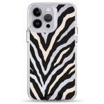 Чохол Pump Transparency Silver Button Case for iPhone 14 Pro Max Zebra Logo 02
