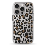 Чехол Pump Transparency Silver Button Case for iPhone 15 Pro Leo Logo 02
