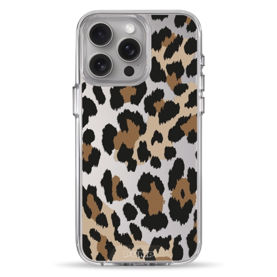 Чохол Pump Transparency Silver Button Case for iPhone 15 Pro Max Cow Logo 01 - ціна, характеристики, відгуки, розстрочка, фото 1