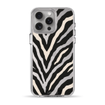 Чохол Pump Transparency Silver Button Case for iPhone 15 Pro Max Zebra Logo 02