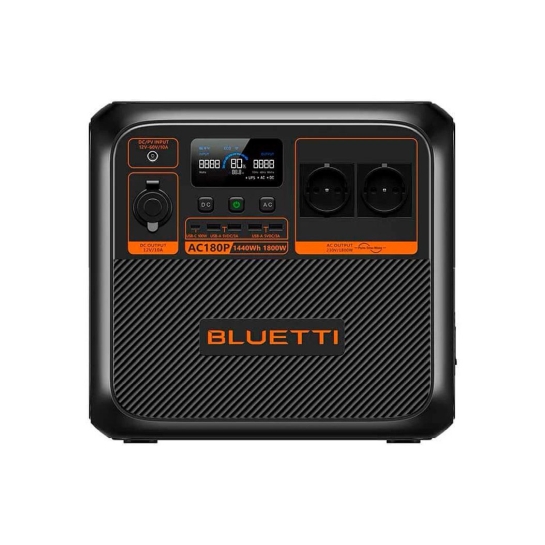 Зарядна станція Bluetti AC180P (1440 Вт*ч) - ціна, характеристики, відгуки, розстрочка, фото 1