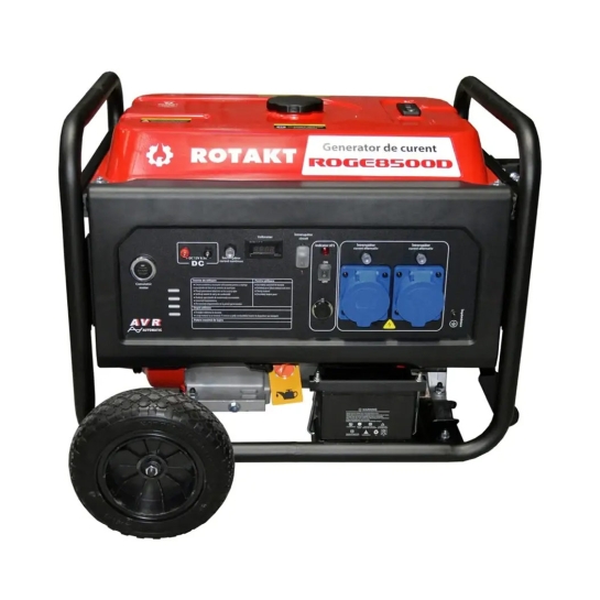 Бензиновый генератор Rotakt ROGE8500D - ціна, характеристики, відгуки, розстрочка, фото 1