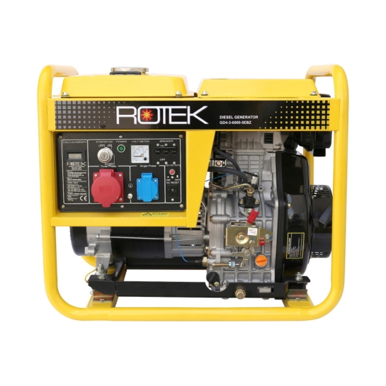 Дизельный генератор Rotek GD4-3-6000-5EBZ - ціна, характеристики, відгуки, розстрочка, фото 1