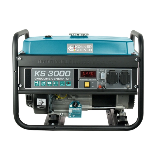 Бензиновый генератор Konner and Sohnen KS 3000 - ціна, характеристики, відгуки, розстрочка, фото 1
