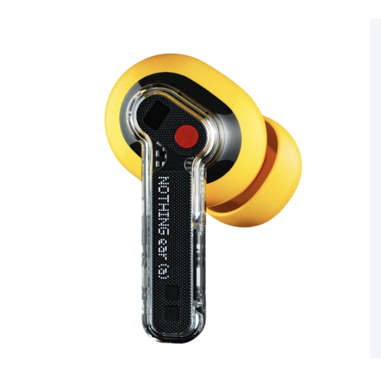 Бездротові навушники TWS Nothing Ear (a) Yellow - ціна, характеристики, відгуки, розстрочка, фото 1