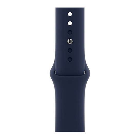 Б/У Смарт-годинник Apple Watch Series 6 + LTE 44mm Blue Aluminum Case with Deep Navy Sport Band (Идеальное) - ціна, характеристики, відгуки, розстрочка, фото 3