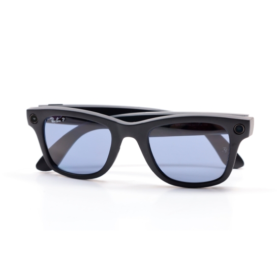 Смарт-окуляри Ray-ban Meta Wayfarer Matte Black Dusty Blue - ціна, характеристики, відгуки, розстрочка, фото 2