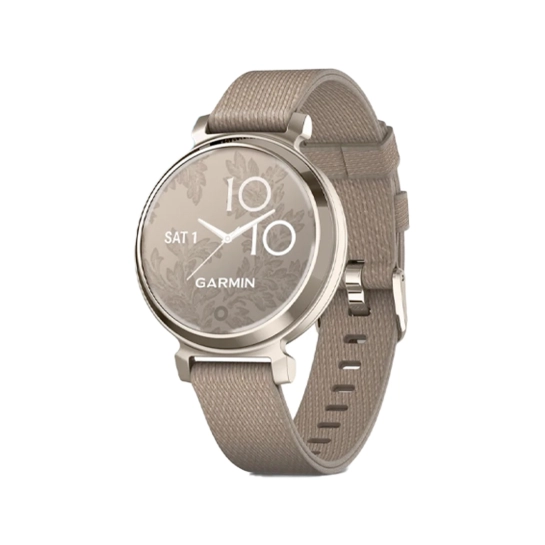 Спортивные часы Garmin Lily 2 Classic Cream Gold with Coffee Nylon Band