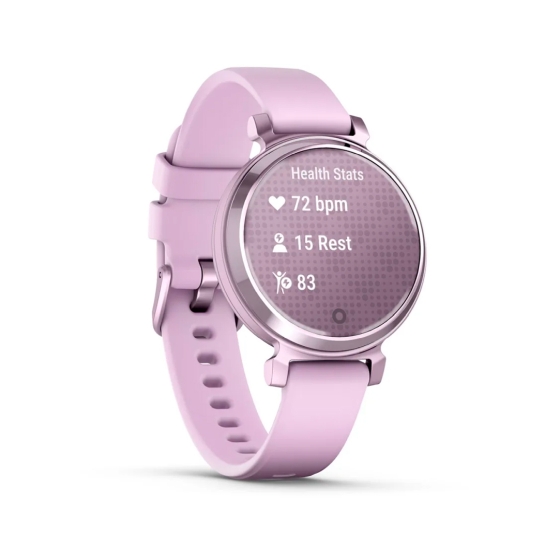 Спортивные часы Garmin Lily 2 Metallic Lilac with Lilac Silicone Band - цена, характеристики, отзывы, рассрочка, фото 3