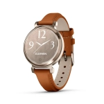 Спортивные часы Garmin Lily 2 Classic Cream Gold with Tan Leather Band