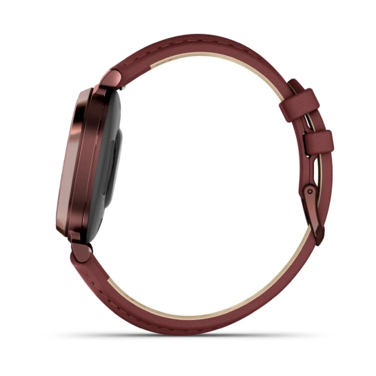 Спортивные часы Garmin Lily 2 Classic Dark Bronze with Mulberry Leather Band - цена, характеристики, отзывы, рассрочка, фото 6
