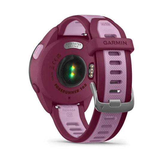 Спортивний годинник Garmin Forerunner 165 Music Berry/Lilac - ціна, характеристики, відгуки, розстрочка, фото 5