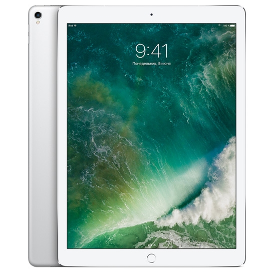 Б/У Планшет Apple iPad Pro 12.9" 64Gb Wi-Fi + 4G Silver 2017 Уценка (Відмінний) - ціна, характеристики, відгуки, розстрочка, фото 1