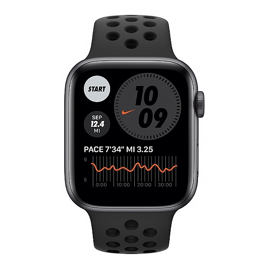 Б/У Смарт-часы Apple Watch Series 6 Nike+ 44mm Space Gray Aluminum Case with Anthracite/Black Sport Band (Идеальное) - цена, характеристики, отзывы, рассрочка, фото 2