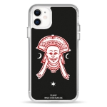 Чехол Pump Transparency Silver Button Case for iPhone 11 Mask