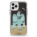 Чехол Pump Transparency Silver Button Case for iPhone 11 Pro Comet