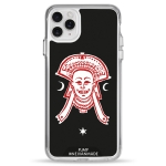 Чехол Pump Transparency Silver Button Case for iPhone 11 Pro Max Mask
