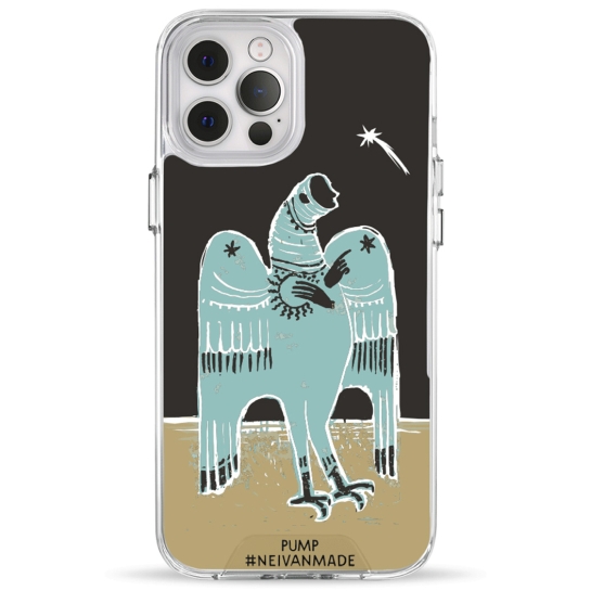 Чохол Pump Transparency Silver Button Case for iPhone 12 Pro Max Comet - цена, характеристики, отзывы, рассрочка, фото 1