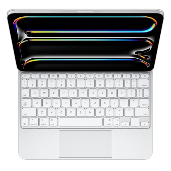 Чохол-клавіатура Apple Magic Keyboard White for iPad Pro 11" (2024) - ціна, характеристики, відгуки, розстрочка, фото 1